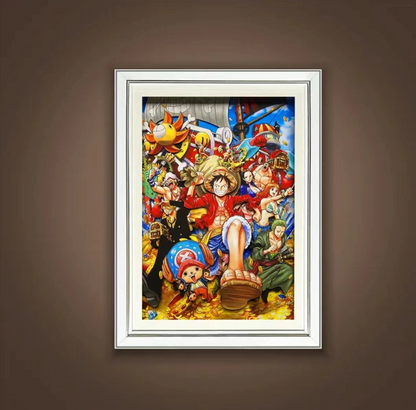 STRAW HATS CANVAS