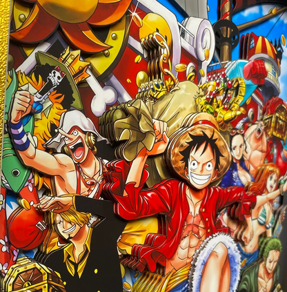 STRAW HATS CANVAS