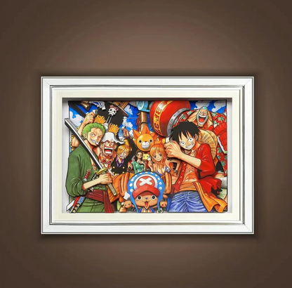 STRAW HATS CANVAS