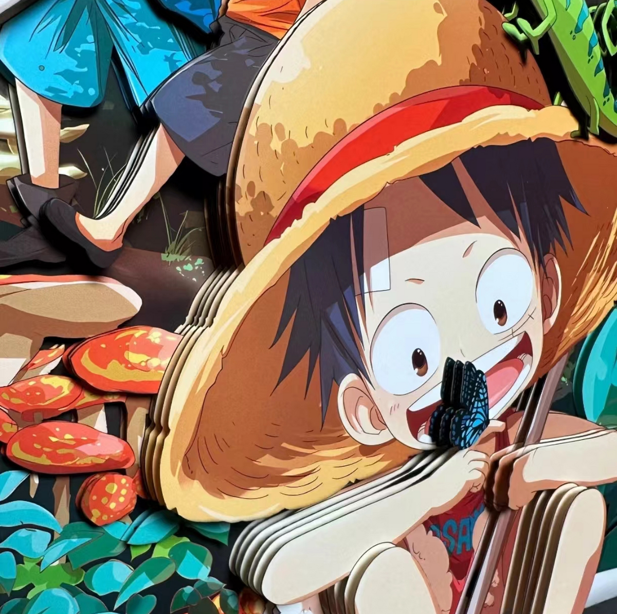 LUFFU ACE SABO CANVAS