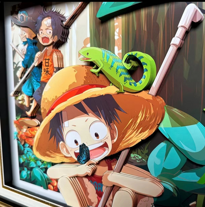 LUFFU ACE SABO CANVAS