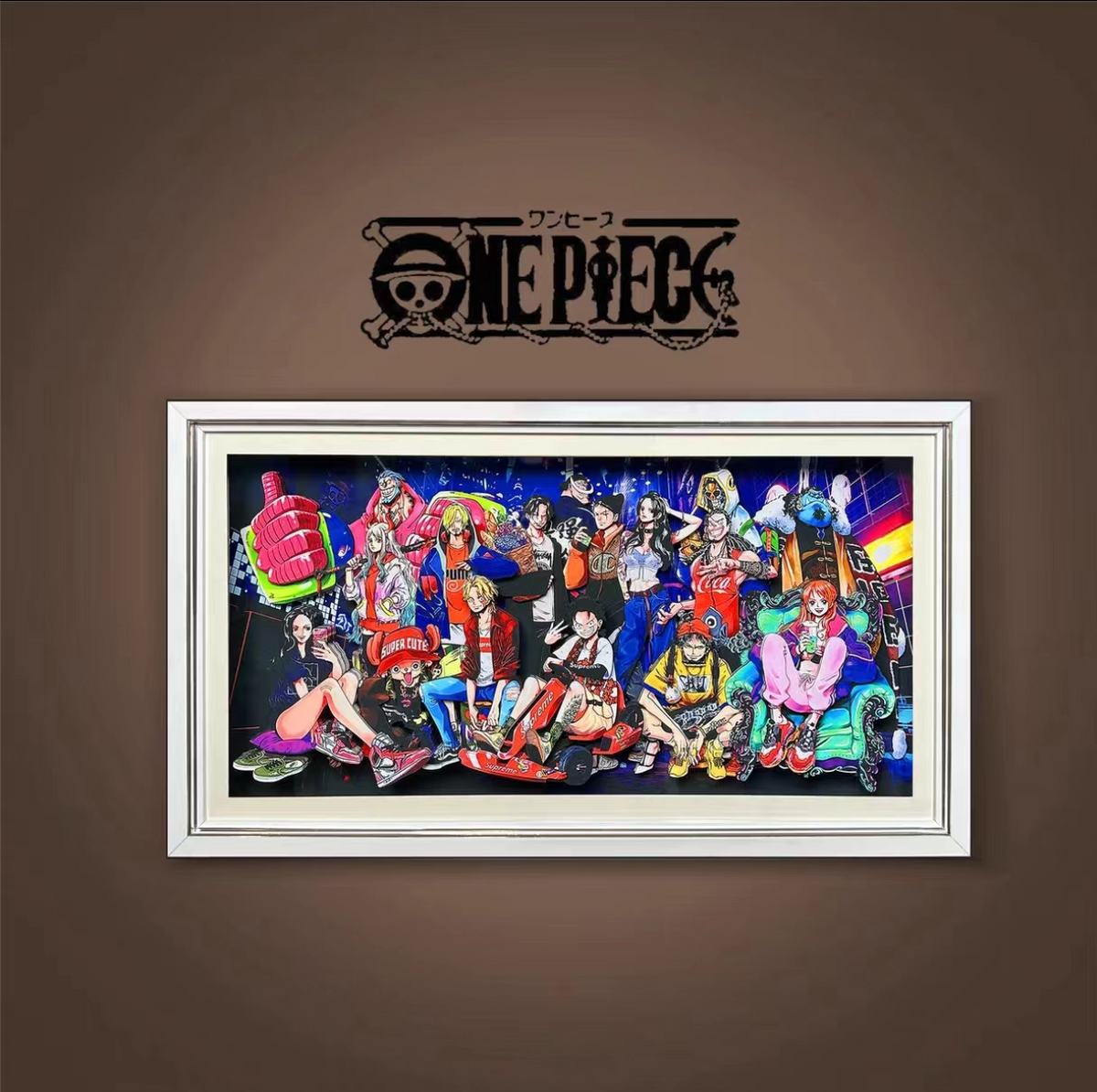 STRAW HATS CANVAS