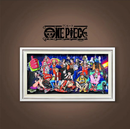 STRAW HATS CANVAS