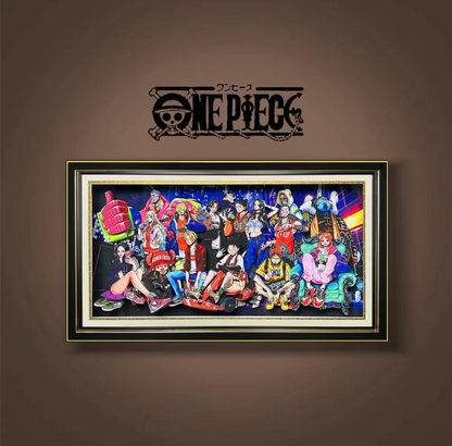 STRAW HATS CANVAS