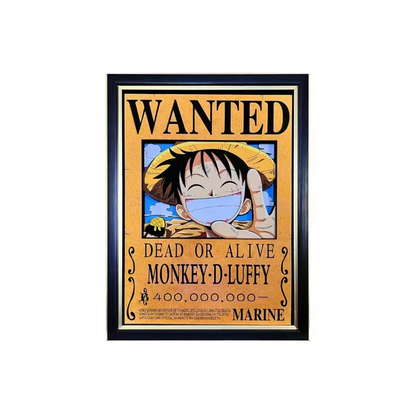WANTED CANVAS(luffy&shanks)