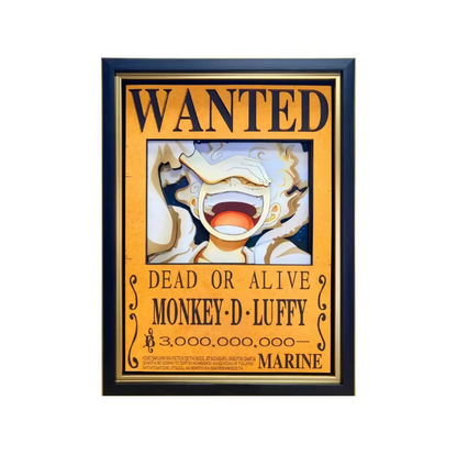 WANTED CANVAS(luffy&shanks)