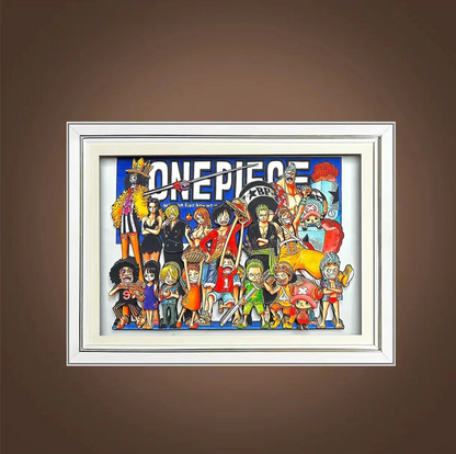 STRAW HATS CANVAS