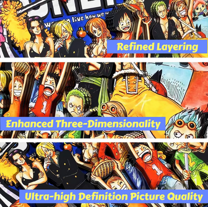 STRAW HATS CANVAS