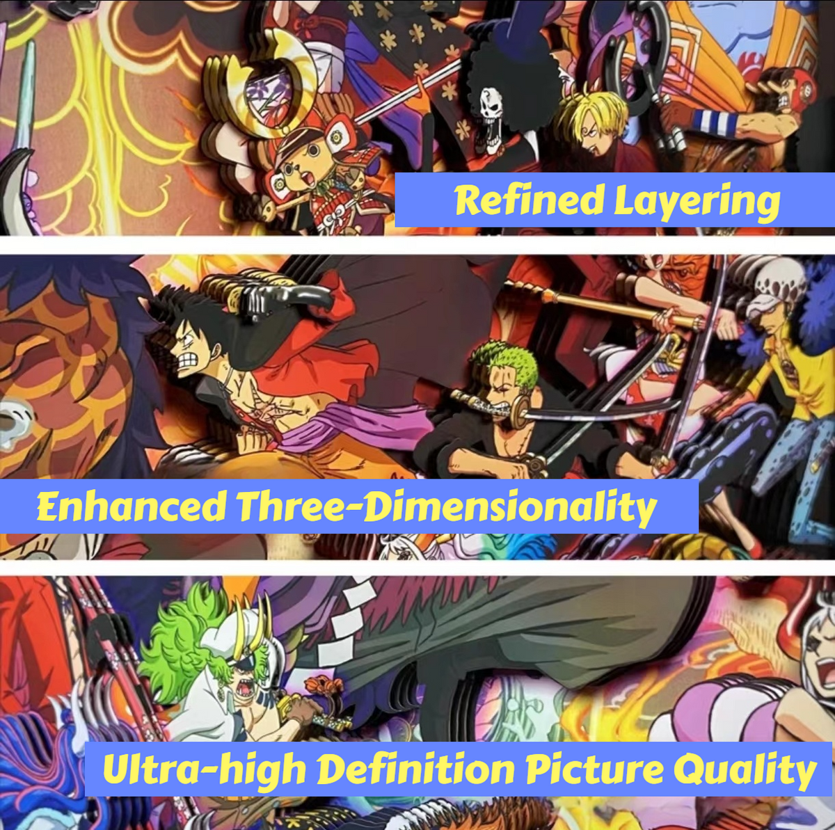 STRAW HTAS VS KAIDO CANVAS