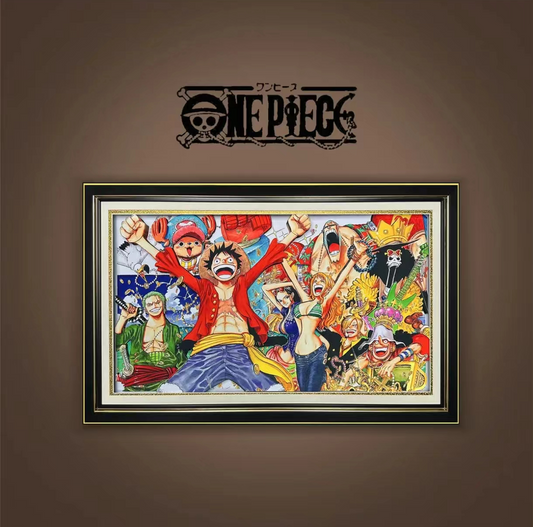 STRAW HATS CANVAS