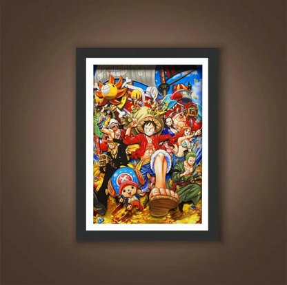 STRAW HATS CANVAS