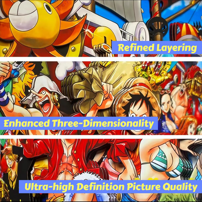 STRAW HATS CANVAS