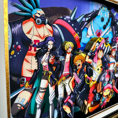 STRAW HATS CANVAS