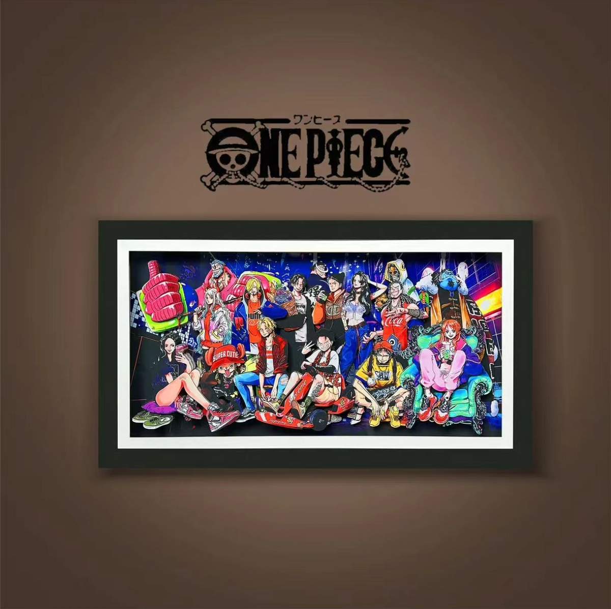 STRAW HATS CANVAS