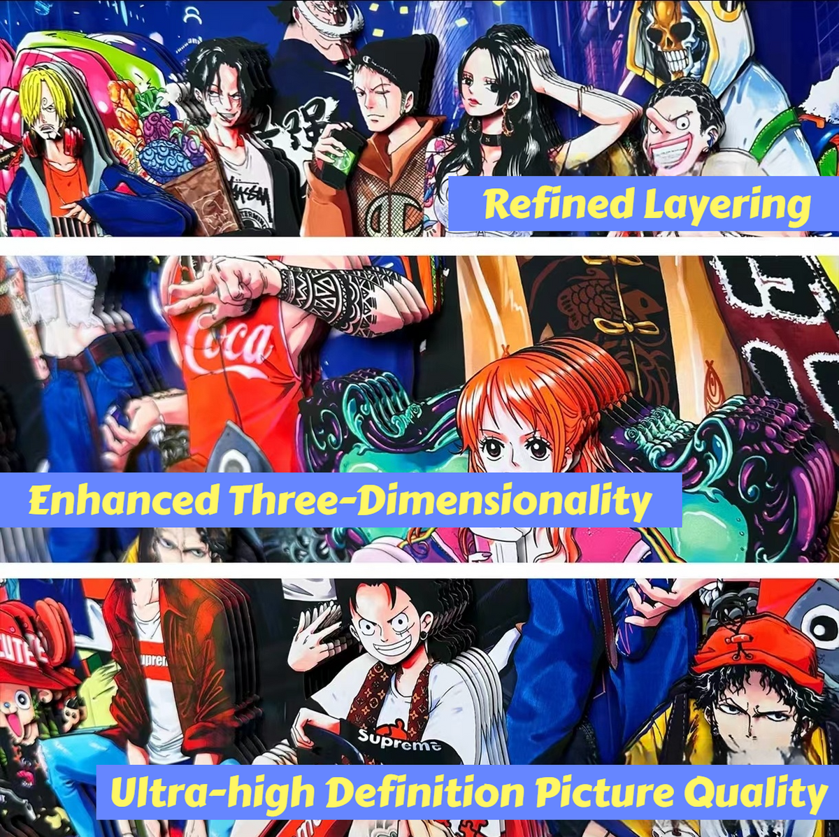 STRAW HATS CANVAS