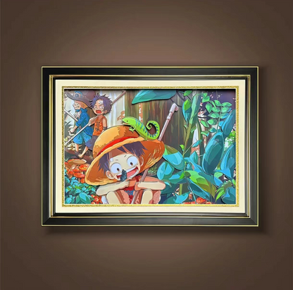 LUFFU ACE SABO CANVAS