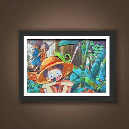 LUFFU ACE SABO CANVAS