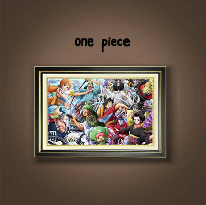 STRAW HATS CANVAS