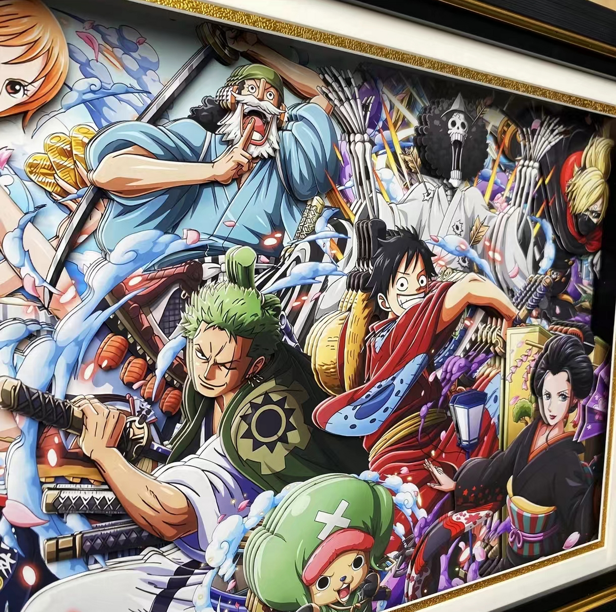 STRAW HATS CANVAS
