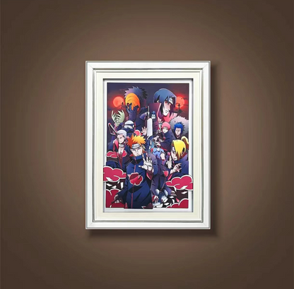 NARUTO AKATASUKI CANVAS