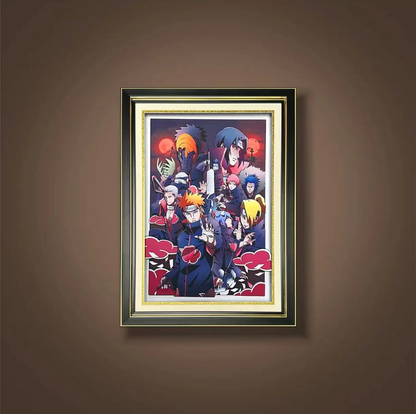 NARUTO AKATASUKI CANVAS